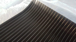 Easy Clean Wide Rib Rubber Flooring