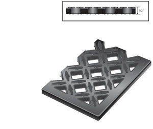 Drain-X Diamond Drain Thru Anti-fatigue Mats